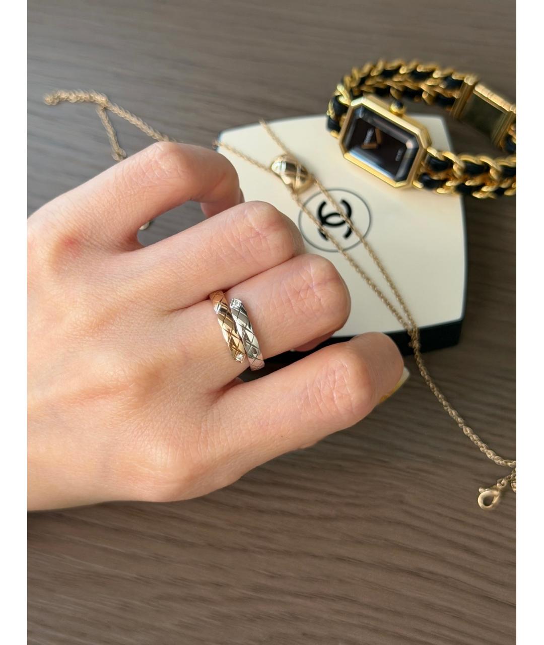 CHANEL Золотое кольцо из белого золота, фото 8