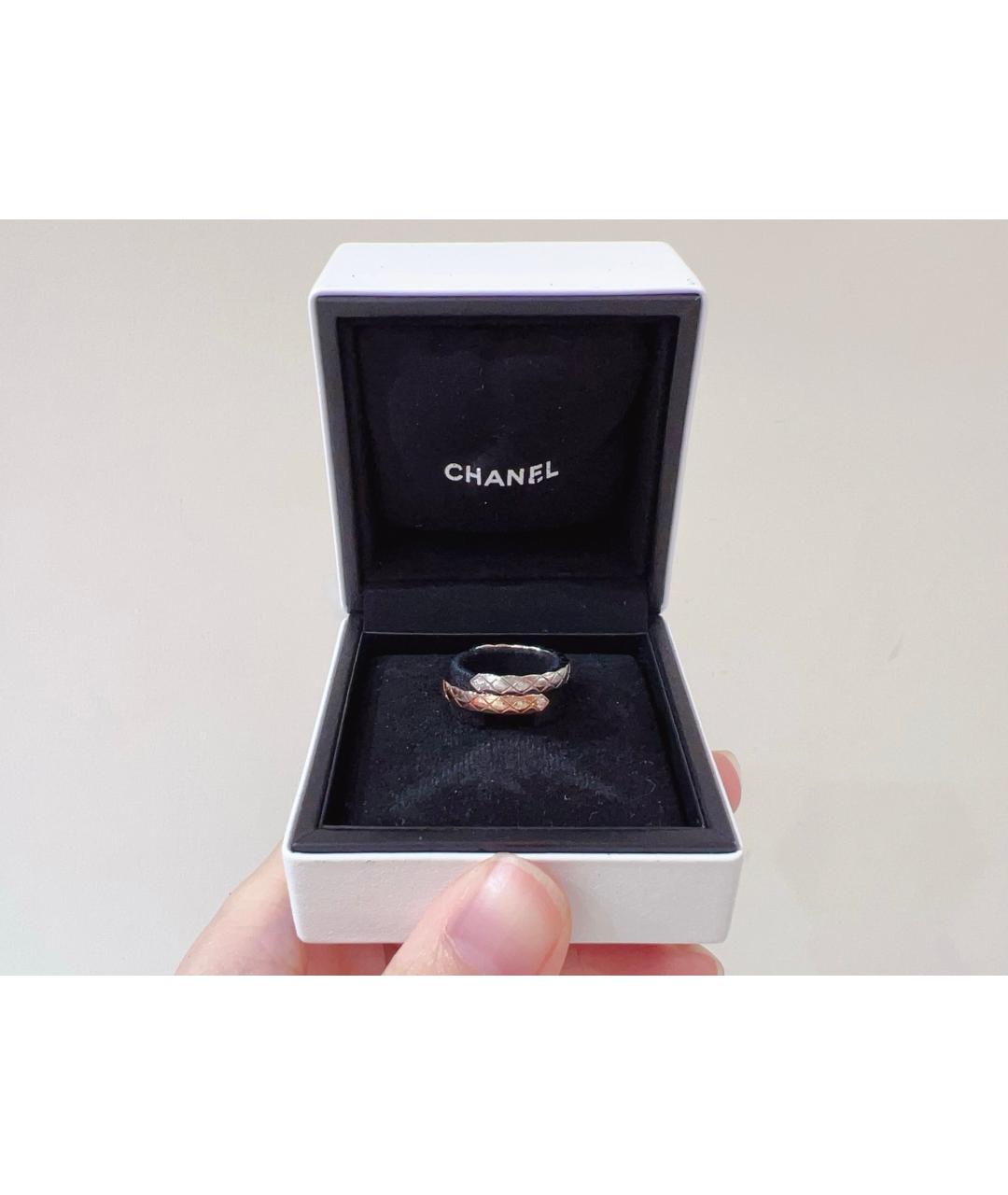 CHANEL Золотое кольцо из белого золота, фото 2
