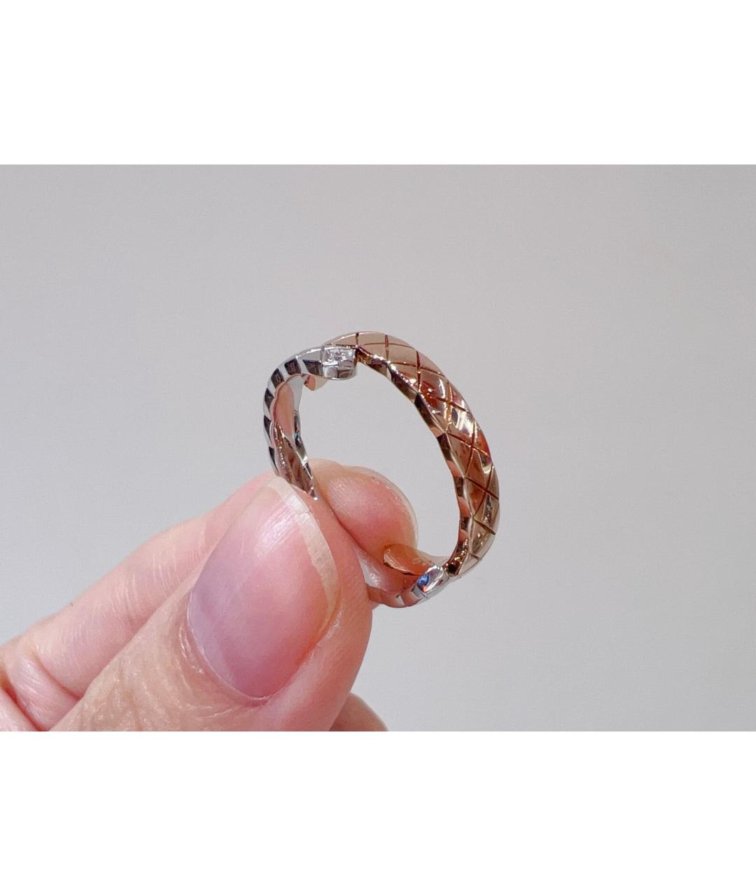 CHANEL Золотое кольцо из белого золота, фото 5