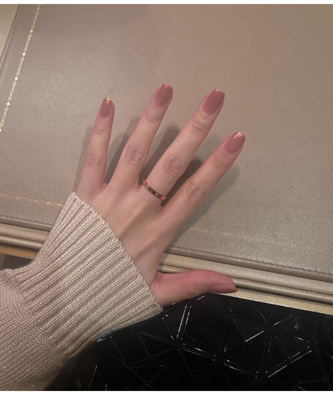 CARTIER Золотое кольцо из розового золота, фото 4