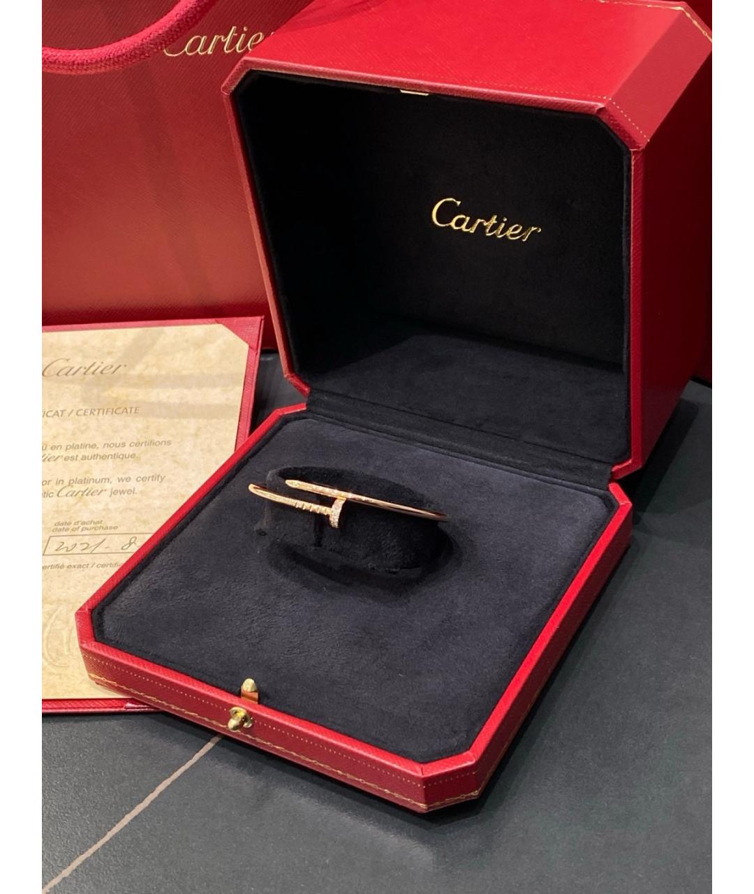 CARTIER Золотой браслет из розового золота, фото 5