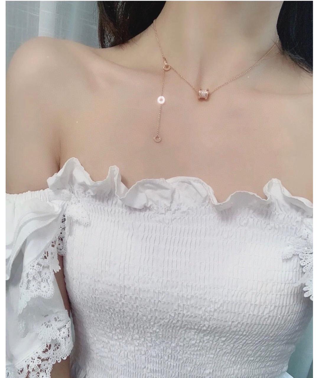 BVLGARI Золотое колье из розового золота, фото 4