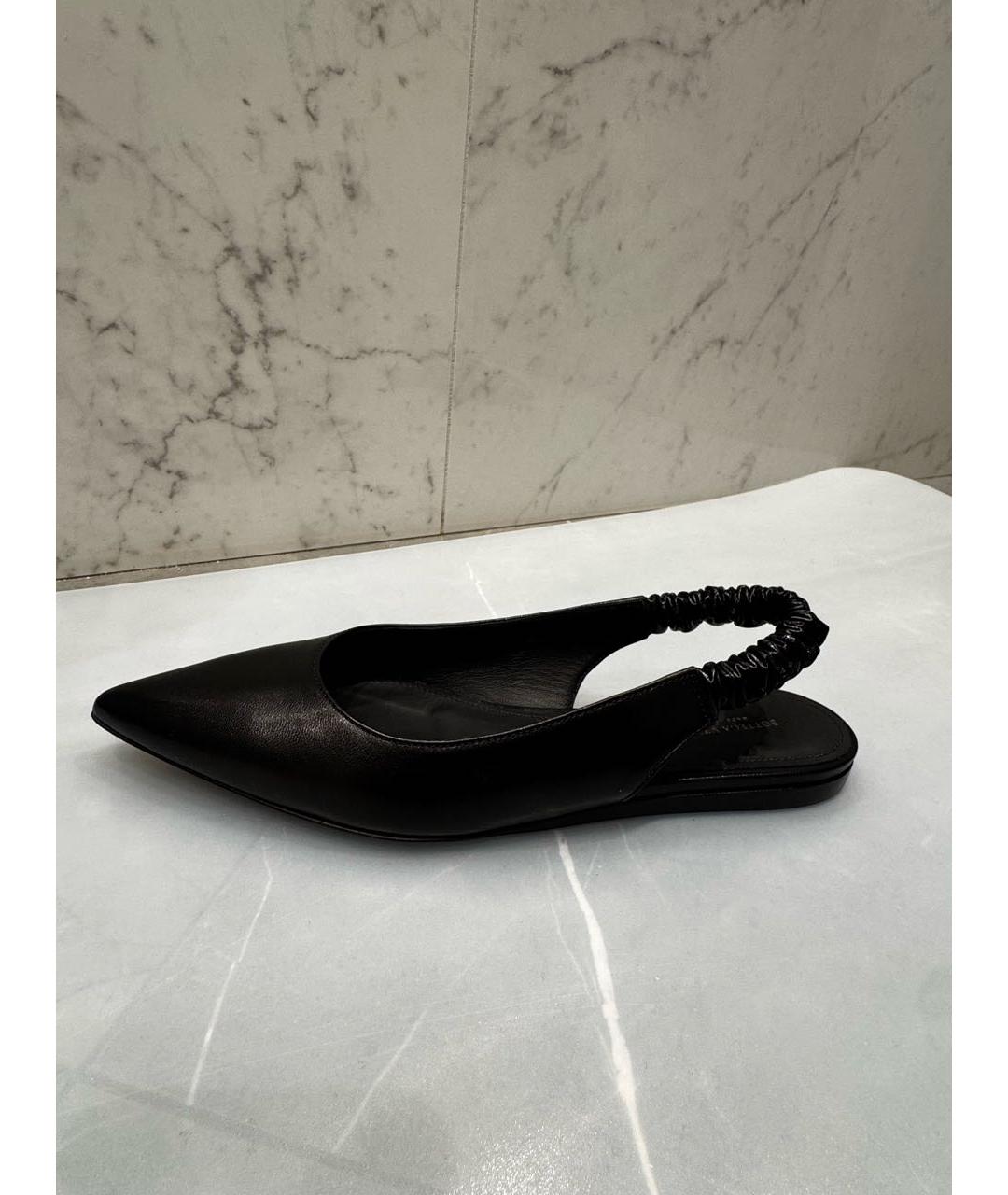 BOTTEGA VENETA Черные кожаные туфли, фото 5