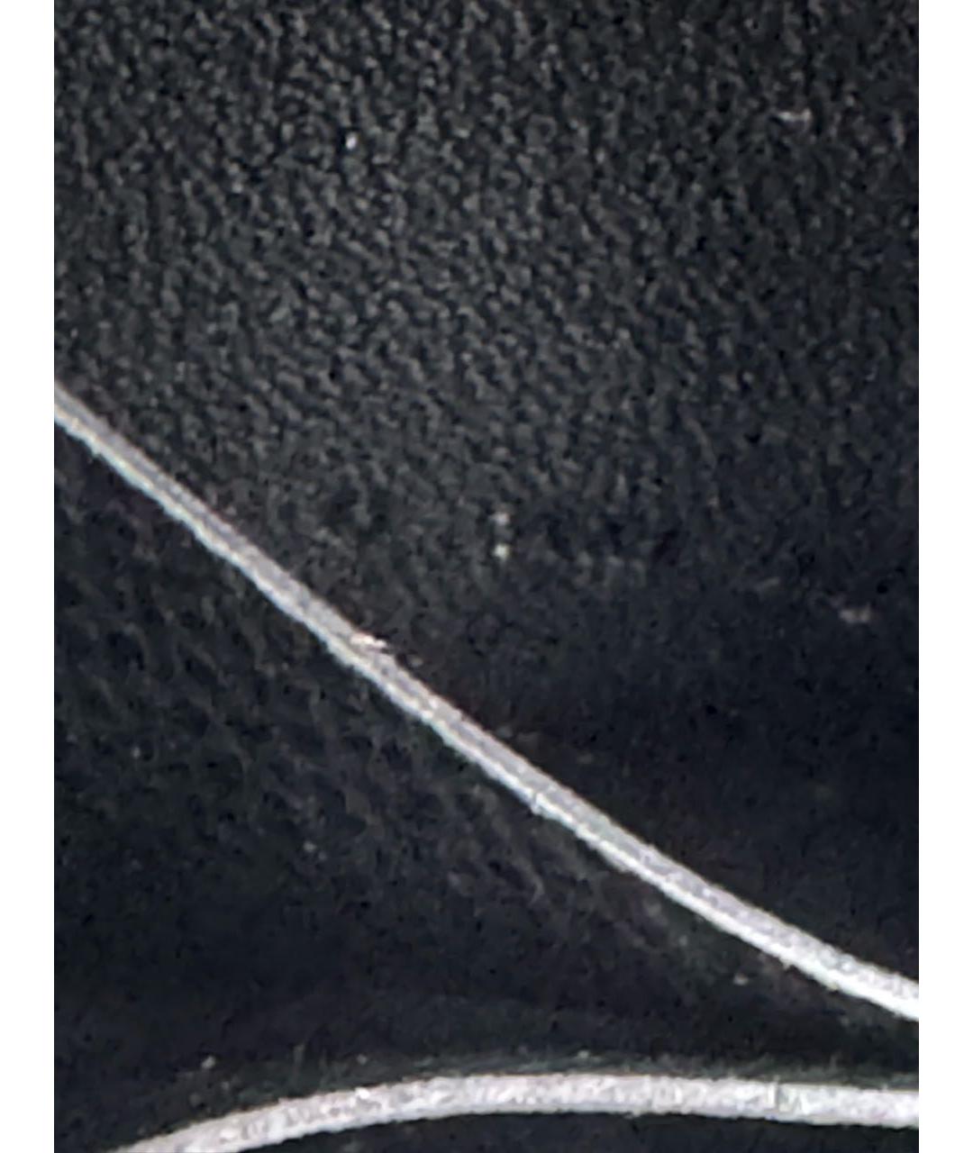 HERMES Черная кожаная поясная сумка, фото 8