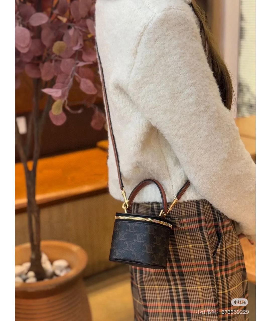 CELINE Черная сумка через плечо, фото 6