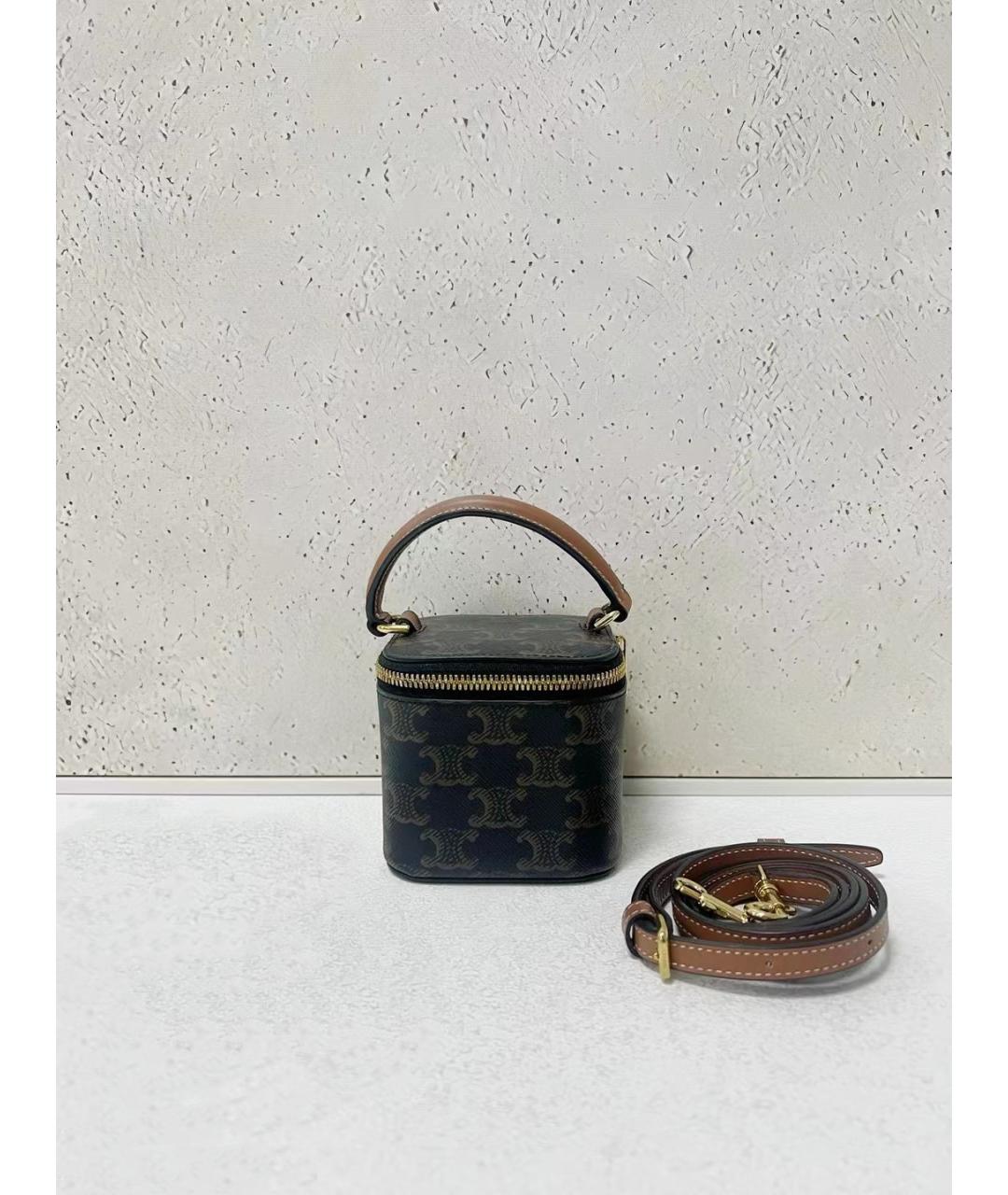 CELINE Черная сумка через плечо, фото 7