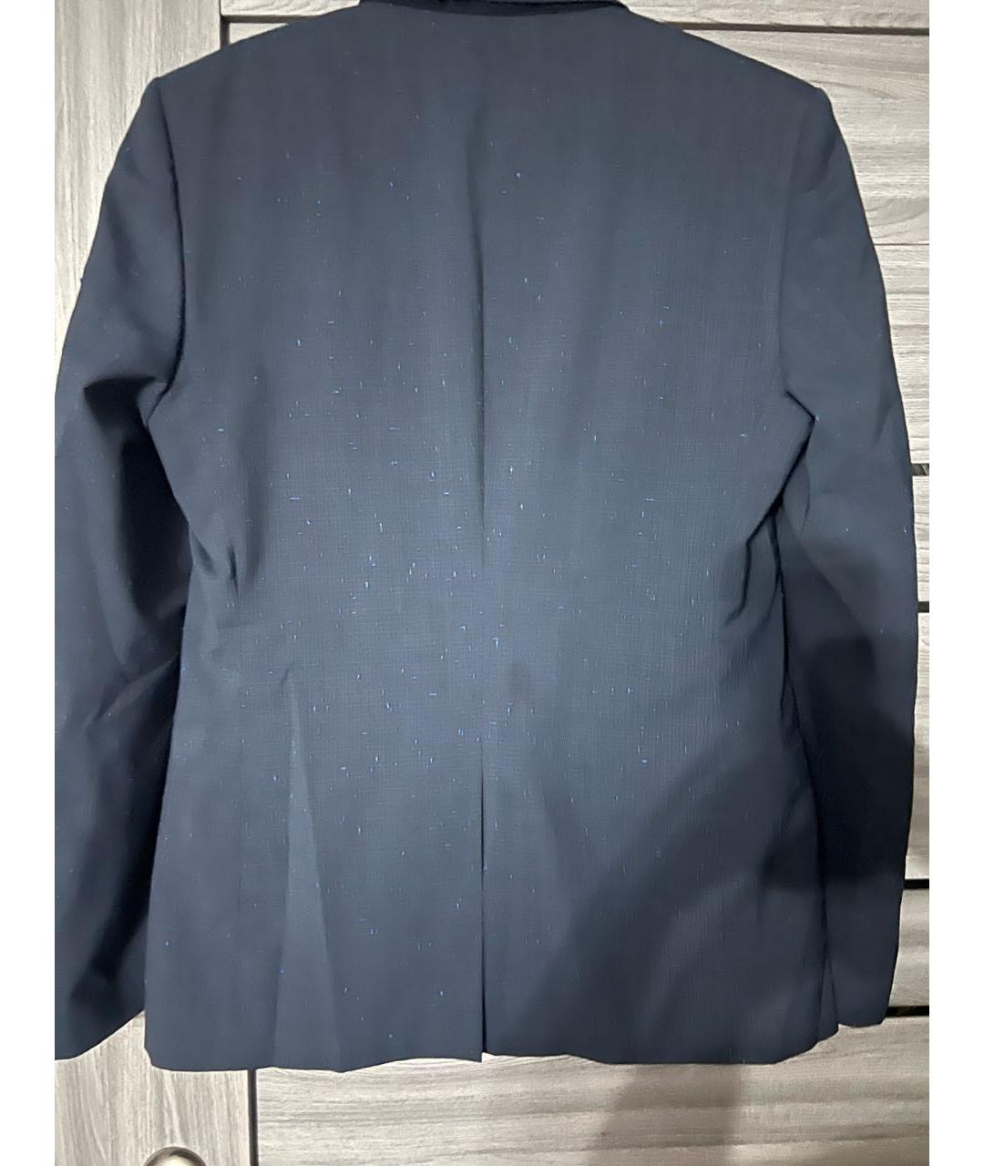 VERSACE COLLECTION Темно-синий жакет/пиджак, фото 2