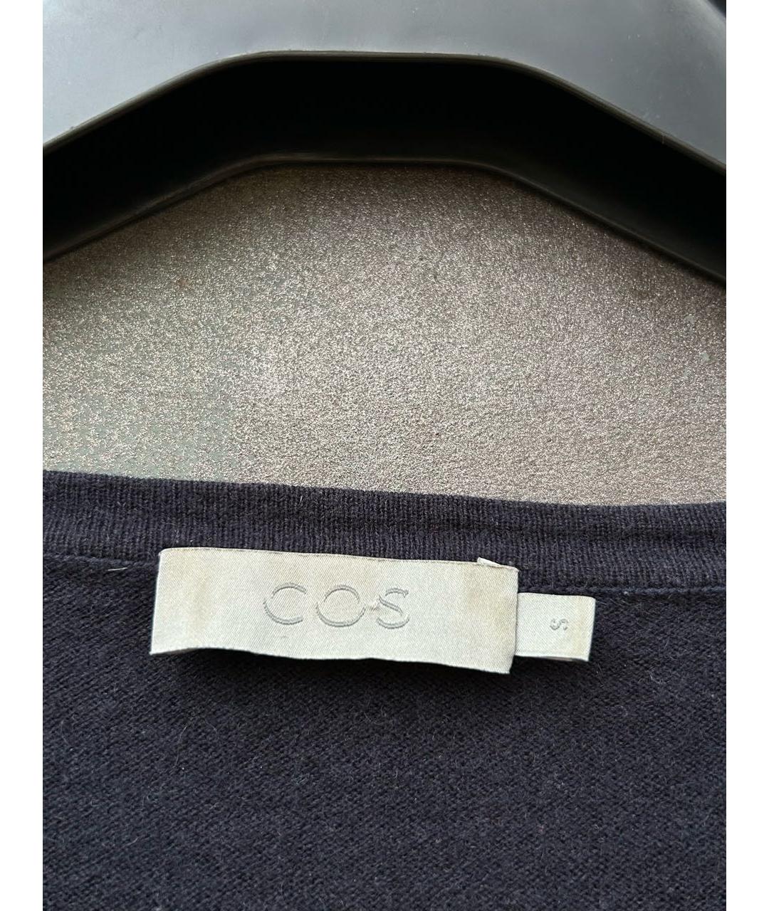 COS Темно-синий кашемировый джемпер / свитер, фото 2