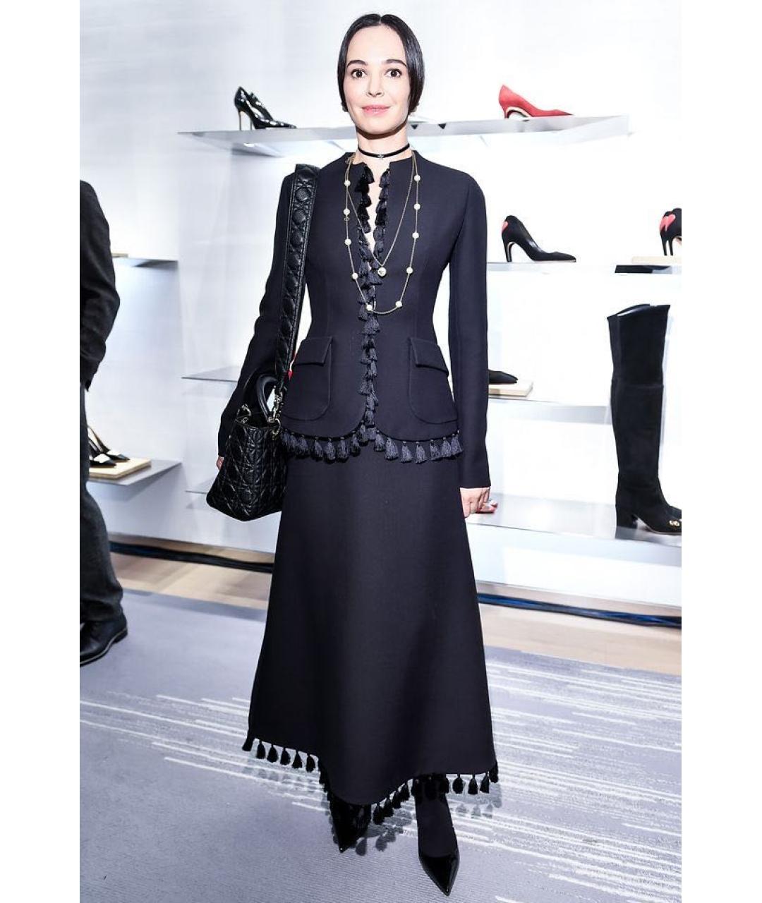 CHRISTIAN DIOR Черный жакет/пиджак, фото 3