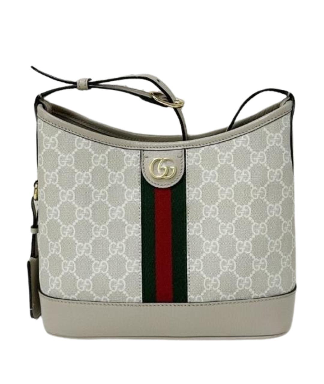 GUCCI Белая сумка через плечо, фото 1