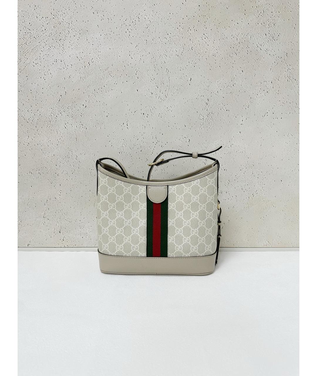 GUCCI Белая сумка через плечо, фото 2