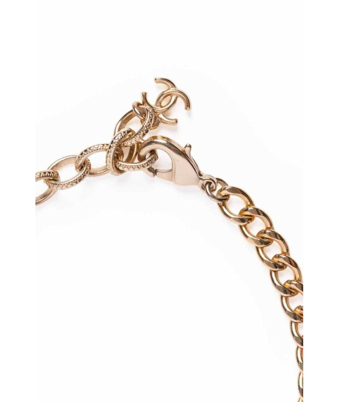 CHANEL Черная металлическая подвеска, фото 3