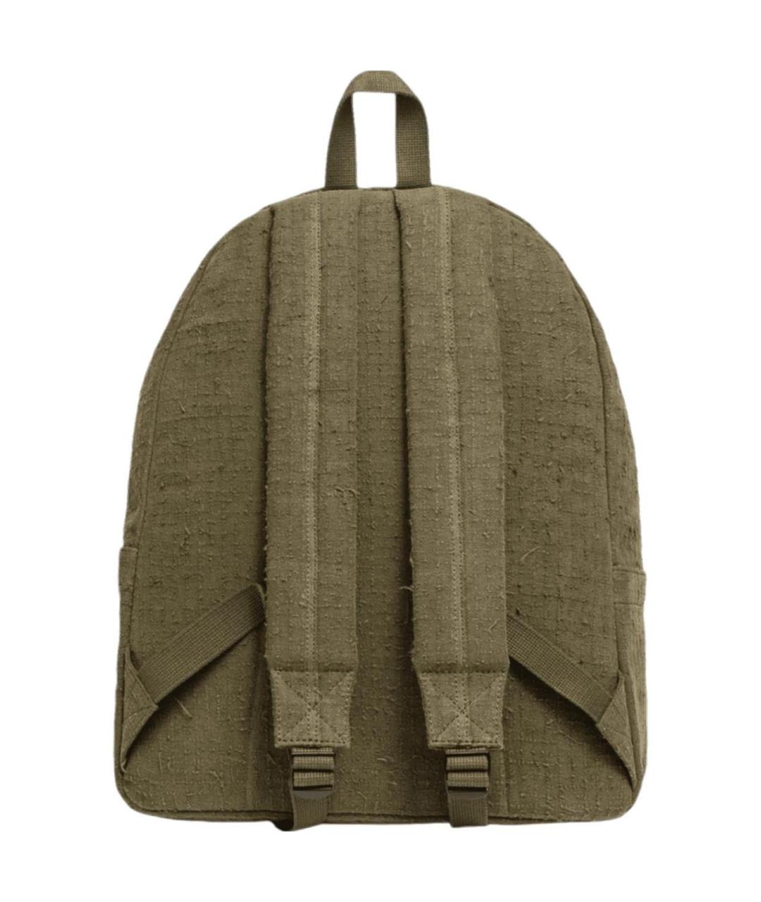 STUSSY Хаки тканевый рюкзак, фото 2