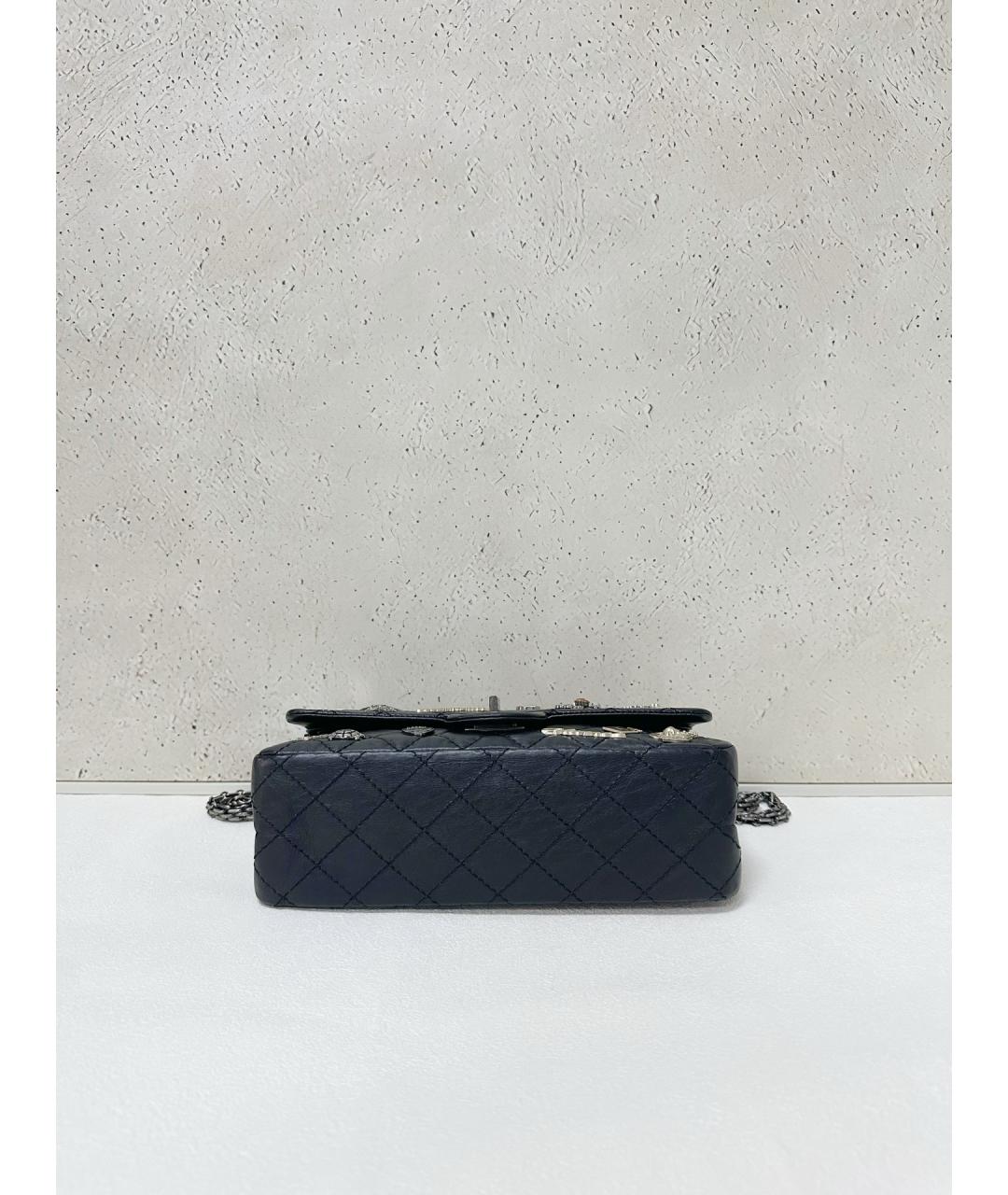 CHANEL Черная кожаная сумка через плечо, фото 5