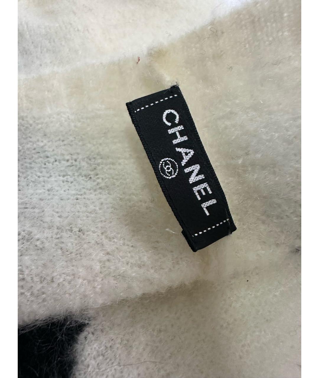 CHANEL Мульти кашемировый шарф, фото 3