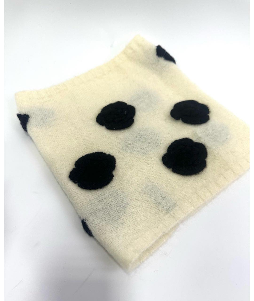 CHANEL Мульти кашемировый шарф, фото 9