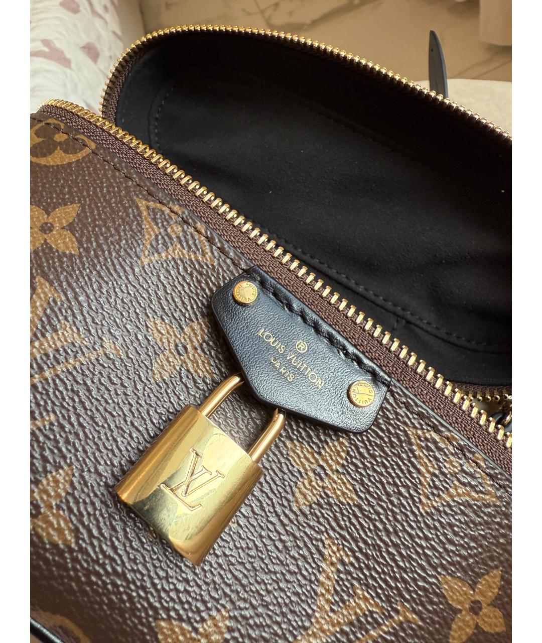 LOUIS VUITTON Коричневая сумка через плечо, фото 7