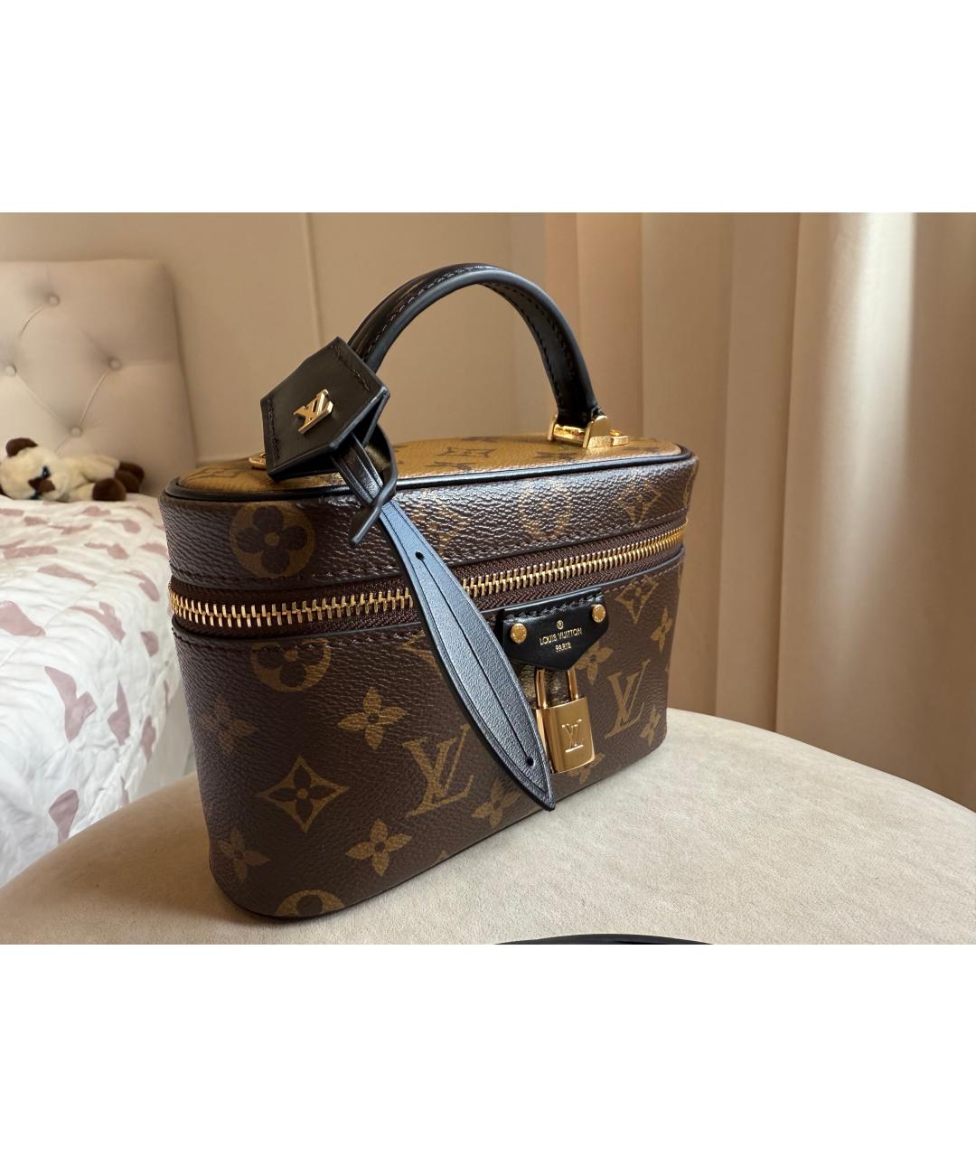 LOUIS VUITTON Коричневая сумка через плечо, фото 2