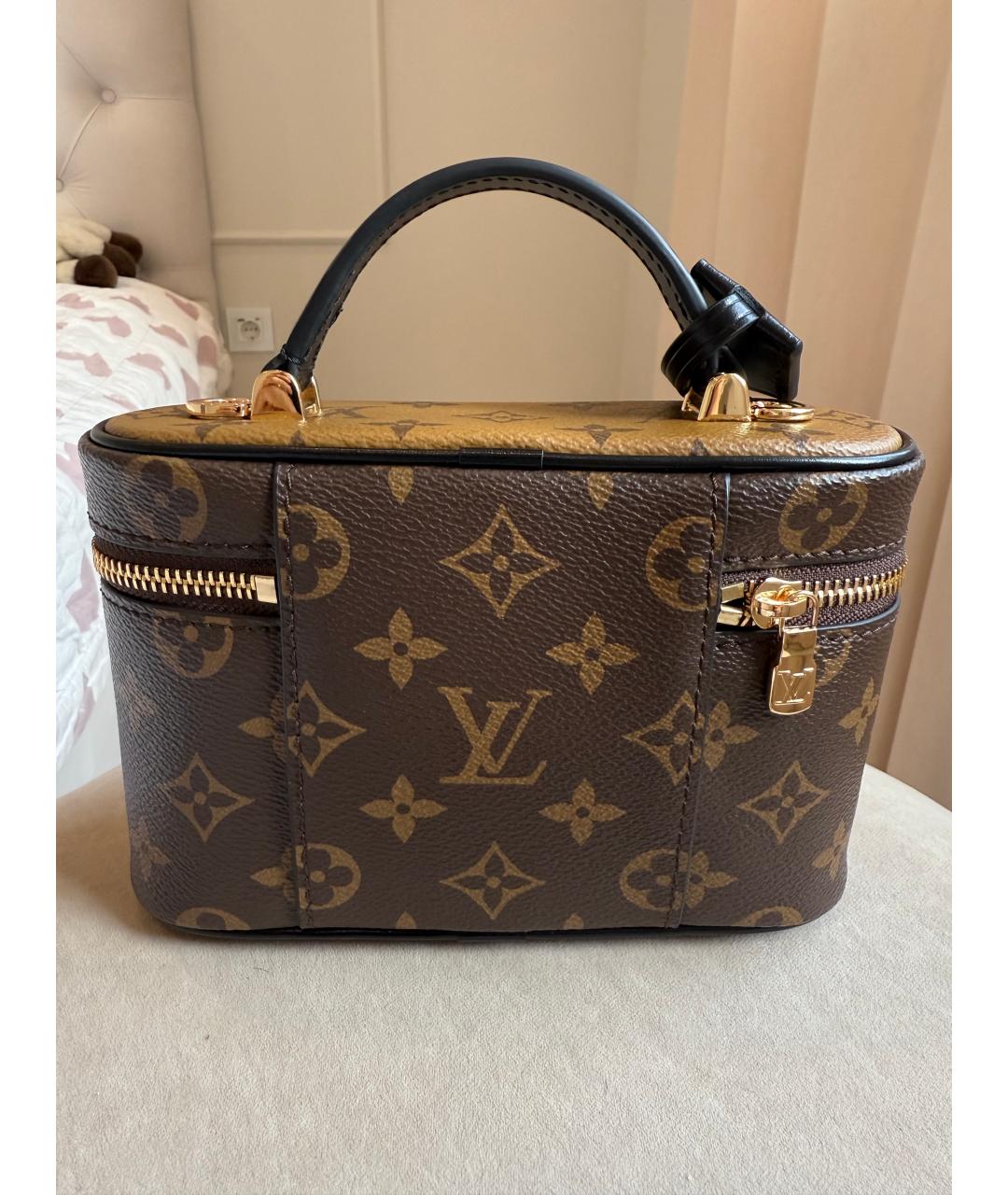 LOUIS VUITTON Коричневая сумка через плечо, фото 3