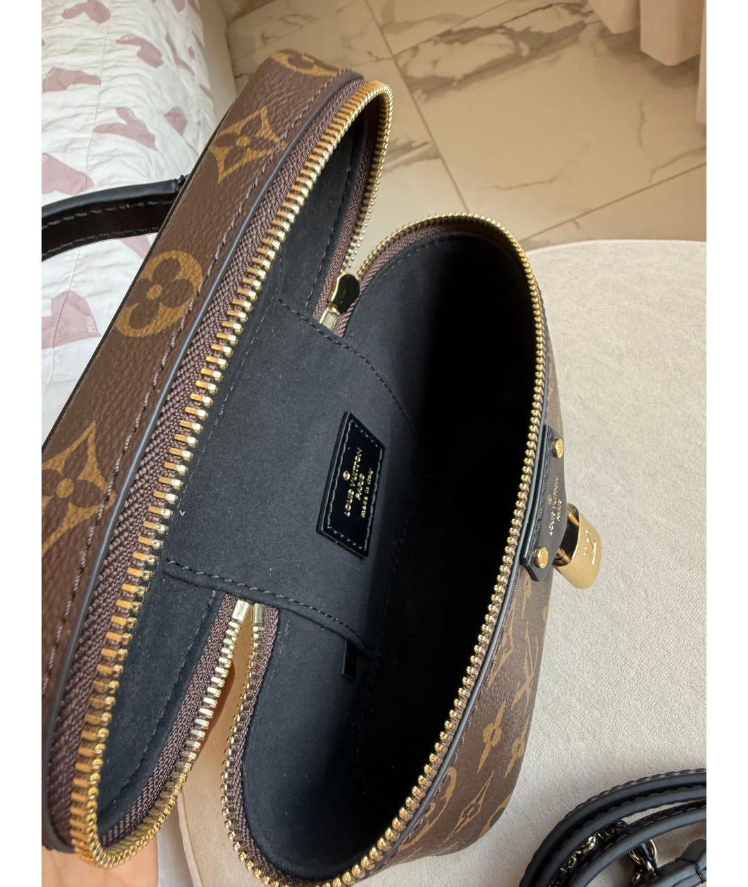 LOUIS VUITTON Коричневая сумка через плечо, фото 4