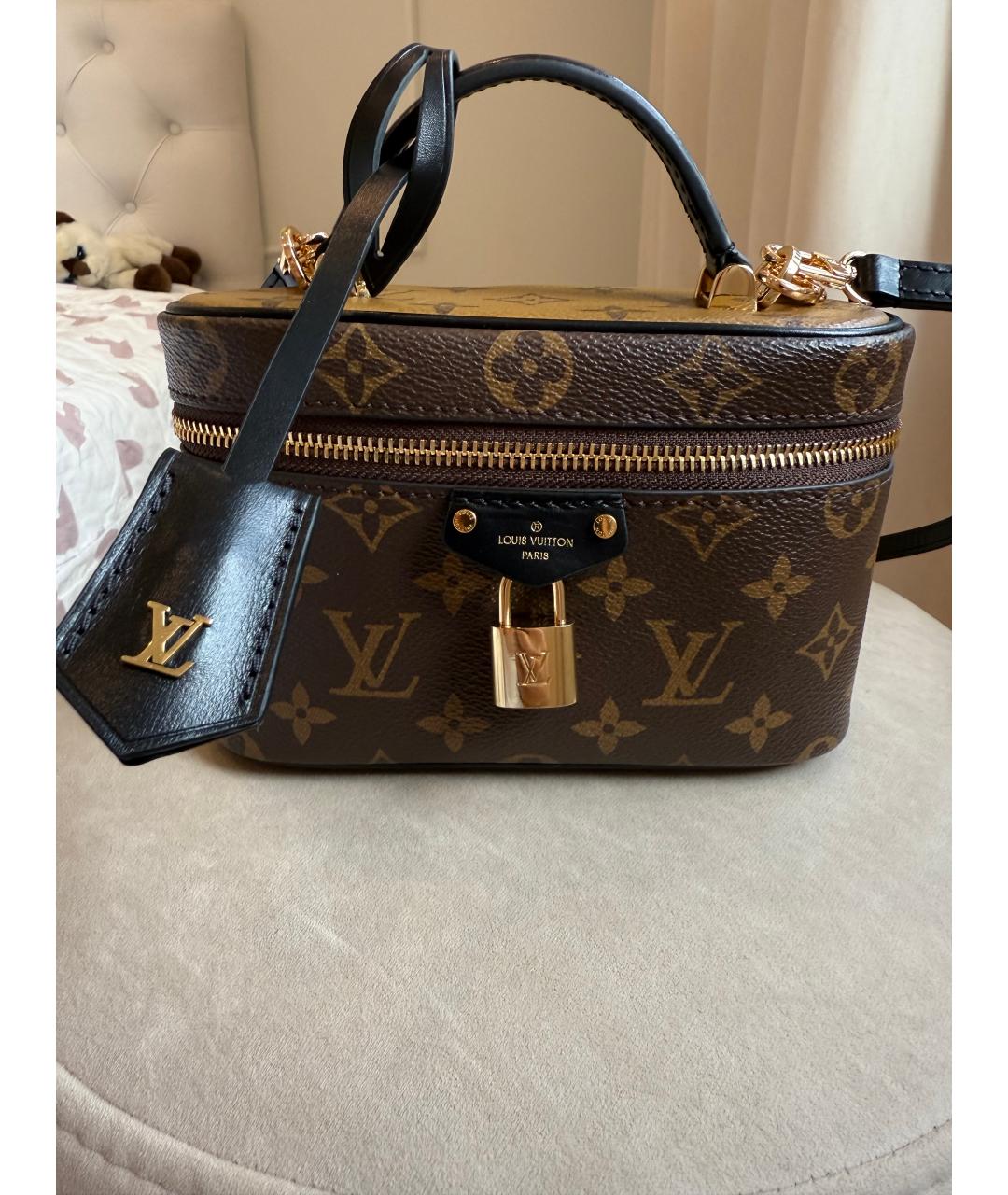 LOUIS VUITTON Коричневая сумка через плечо, фото 10