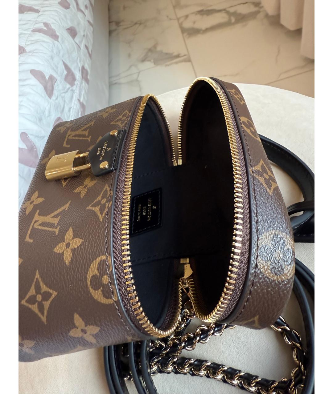 LOUIS VUITTON Коричневая сумка через плечо, фото 6