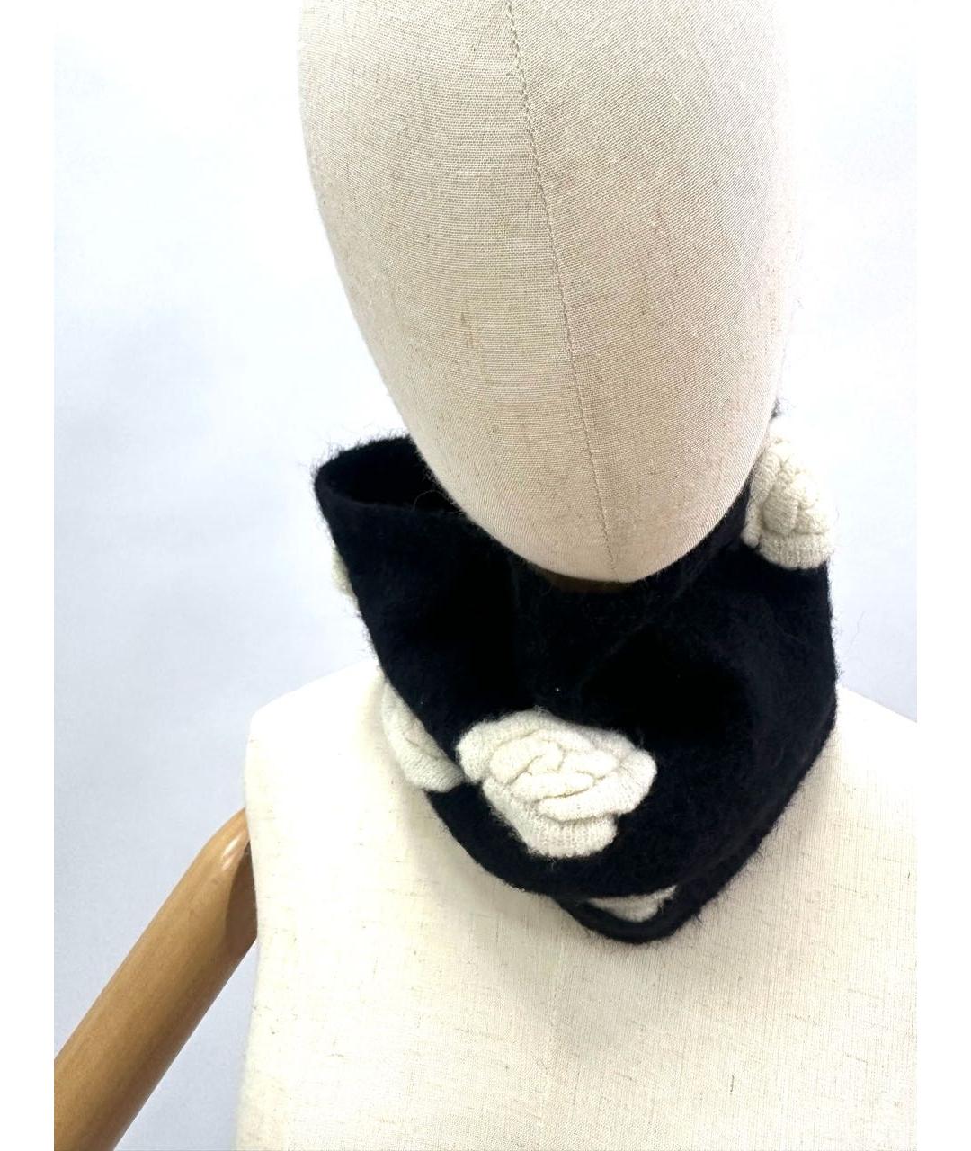 CHANEL Мульти кашемировый шарф, фото 4