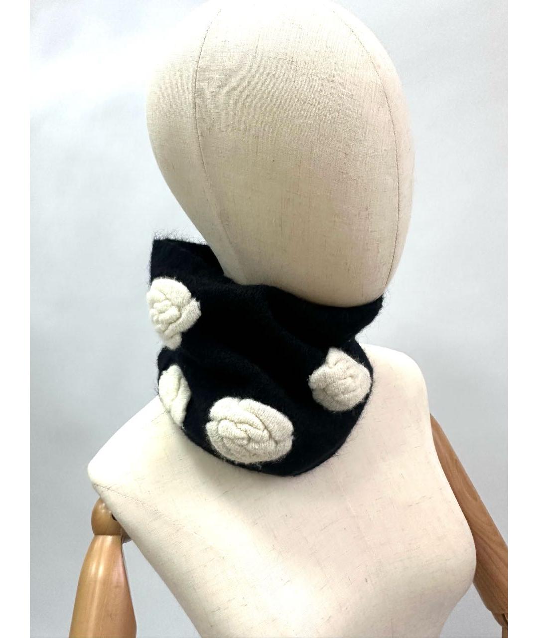 CHANEL Мульти кашемировый шарф, фото 5