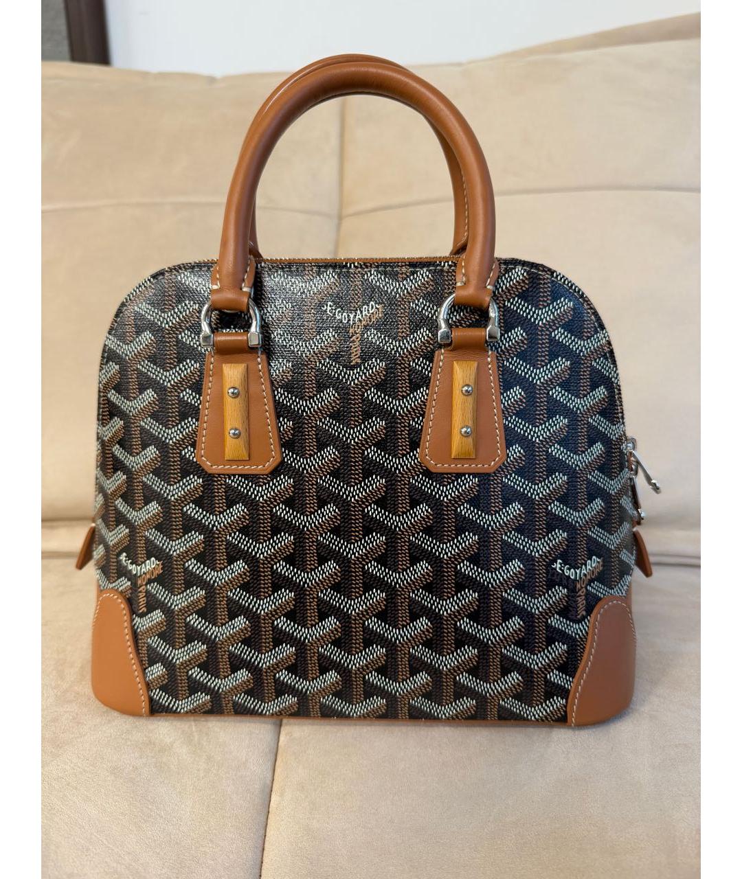 GOYARD Коричневая сумка тоут, фото 8