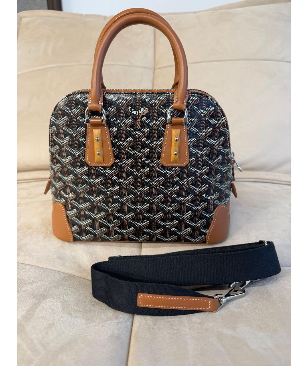 GOYARD Коричневая сумка тоут, фото 2