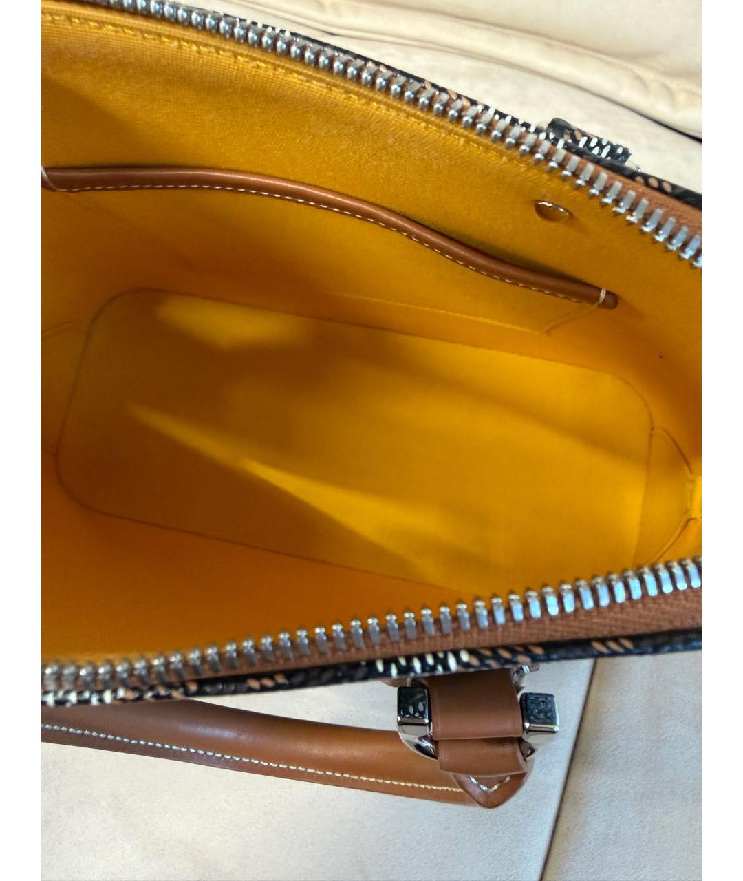 GOYARD Коричневая сумка тоут, фото 7