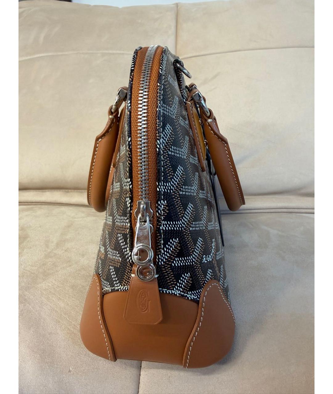 GOYARD Коричневая сумка тоут, фото 4