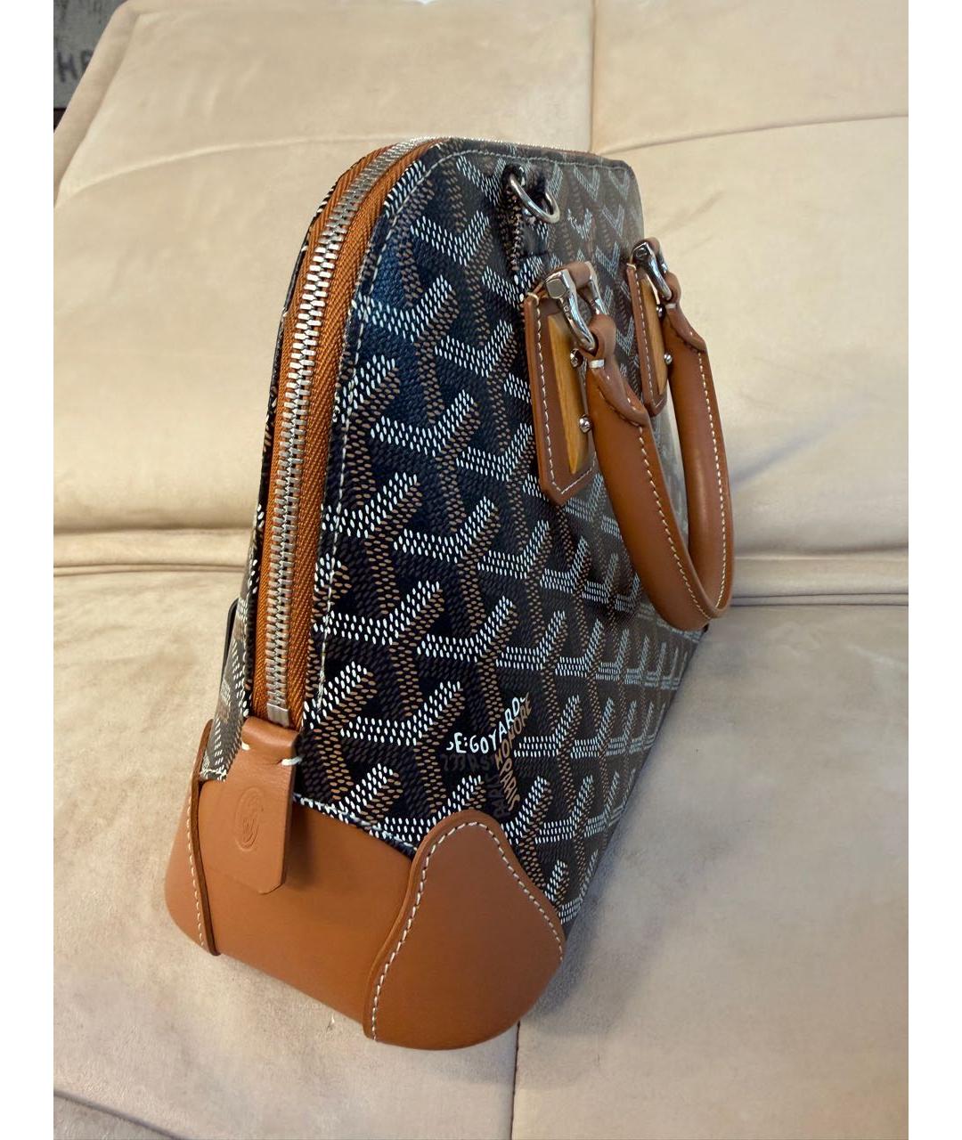 GOYARD Коричневая сумка тоут, фото 5