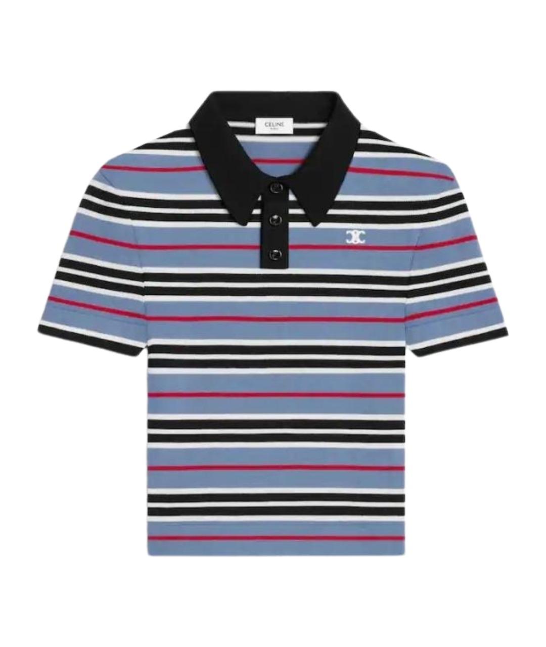 CELINE Мульти хлопковая футболка, фото 1