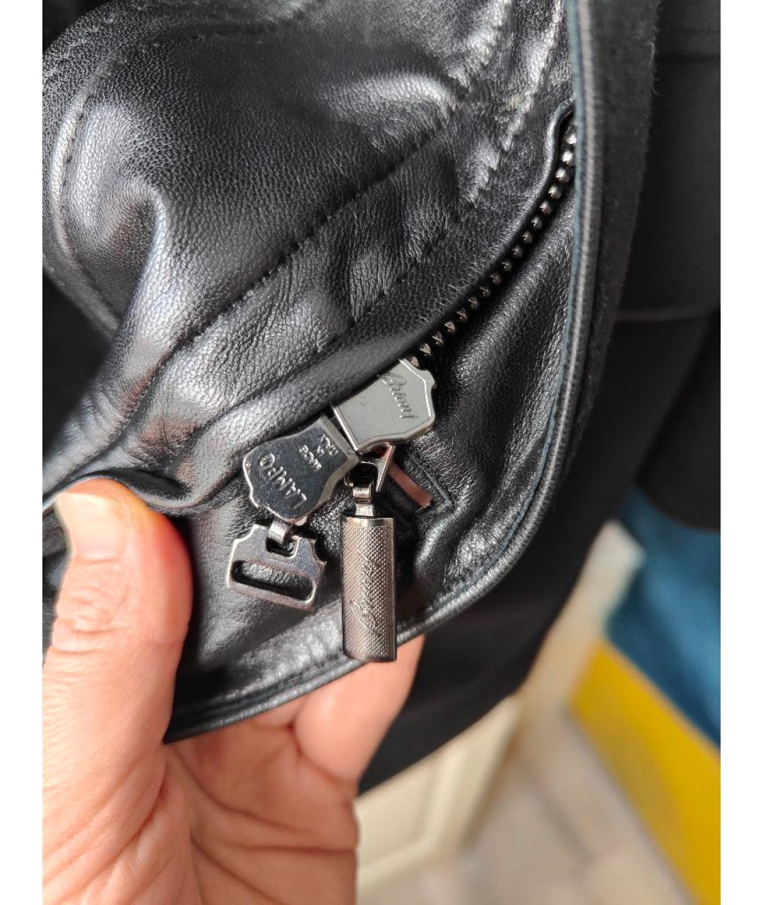 BRIONI Черное кашемировое пальто, фото 9