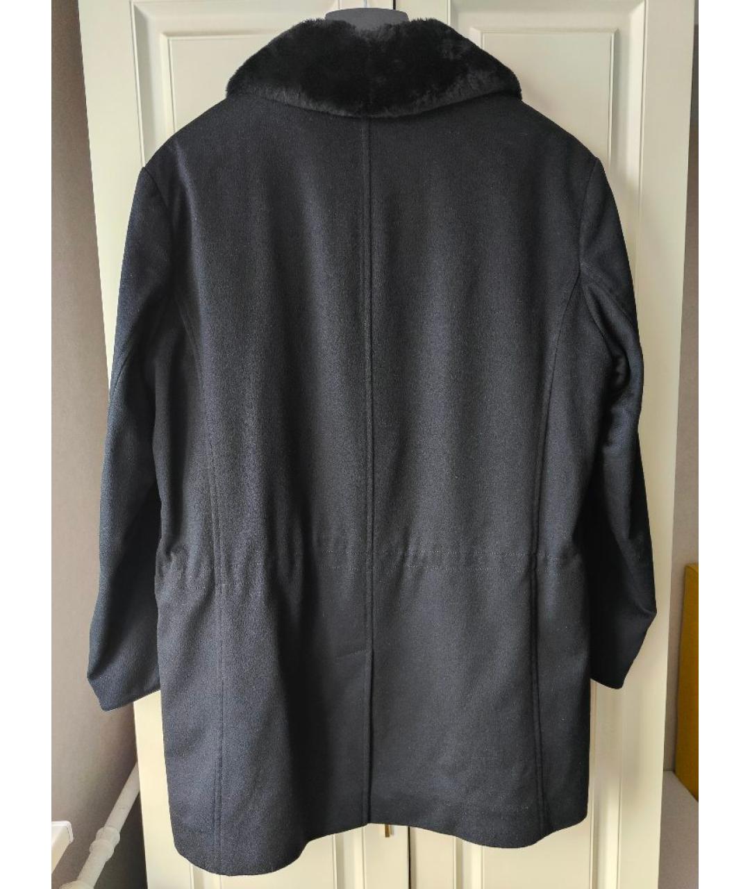 BRIONI Черное кашемировое пальто, фото 2