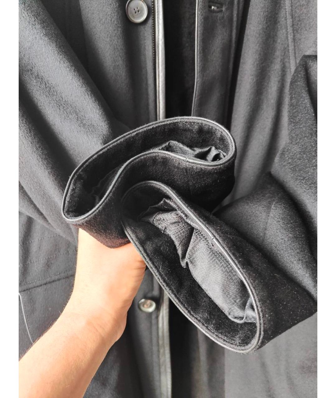 BRIONI Черное кашемировое пальто, фото 8