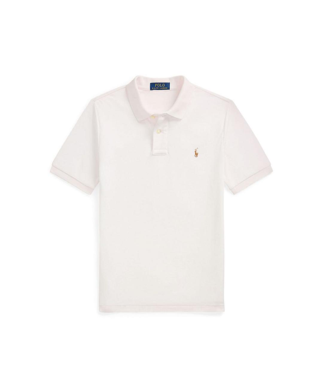 POLO RALPH LAUREN Белая хлопковая футболка, фото 1