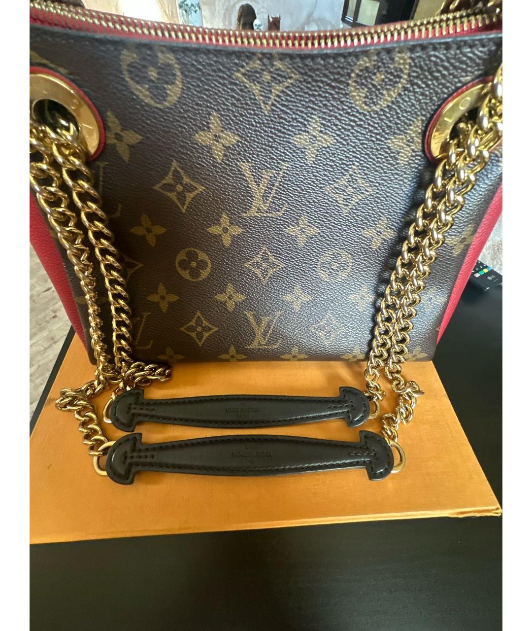 LOUIS VUITTON Коричневая сумка через плечо, фото 6