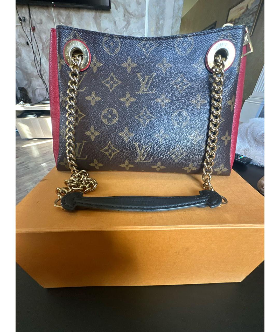 LOUIS VUITTON Коричневая сумка через плечо, фото 9