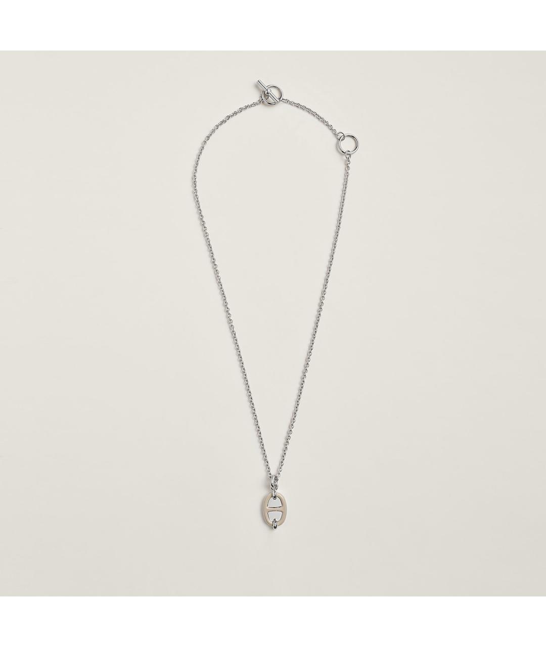 HERMES Бежевая металлическая подвеска, фото 3