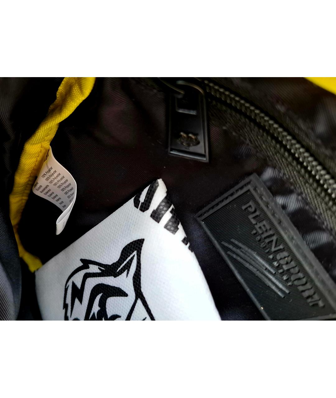 PLEIN SPORT Черная сумка на плечо, фото 6