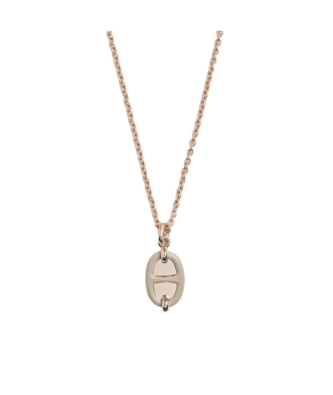 HERMES Бежевая металлическая подвеска, фото 1