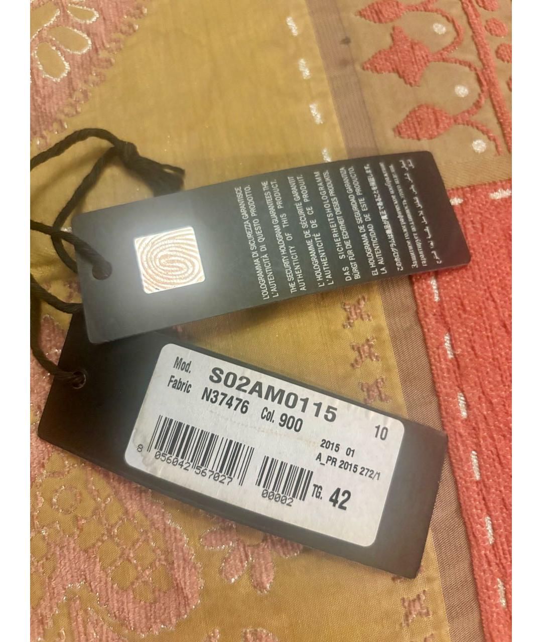 JUST CAVALLI Черная полиэстеровая куртка, фото 8