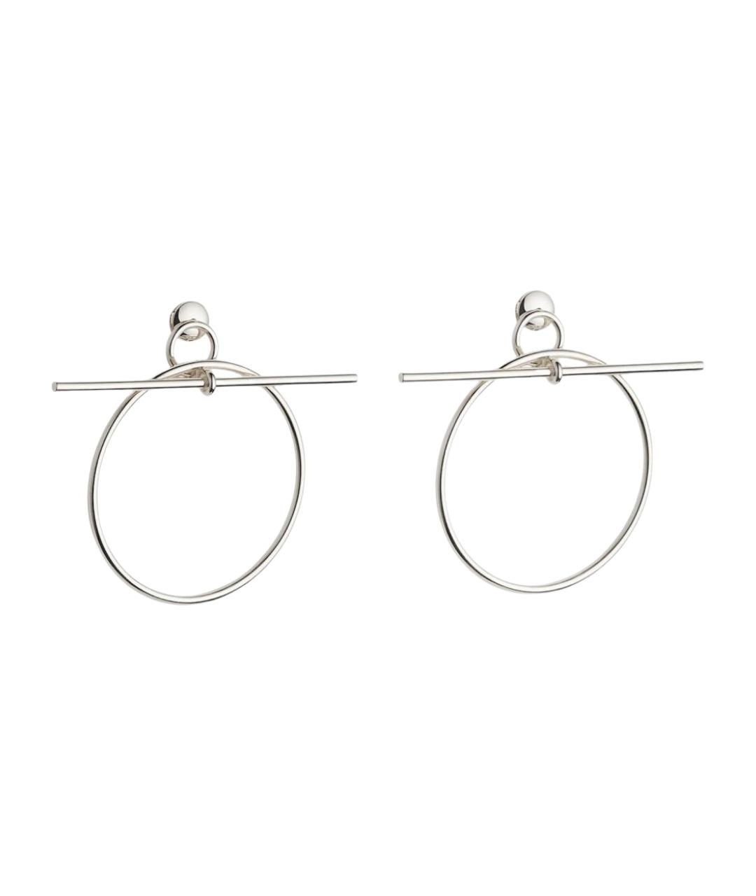 HERMES Серебряные серебряные серьги, фото 1