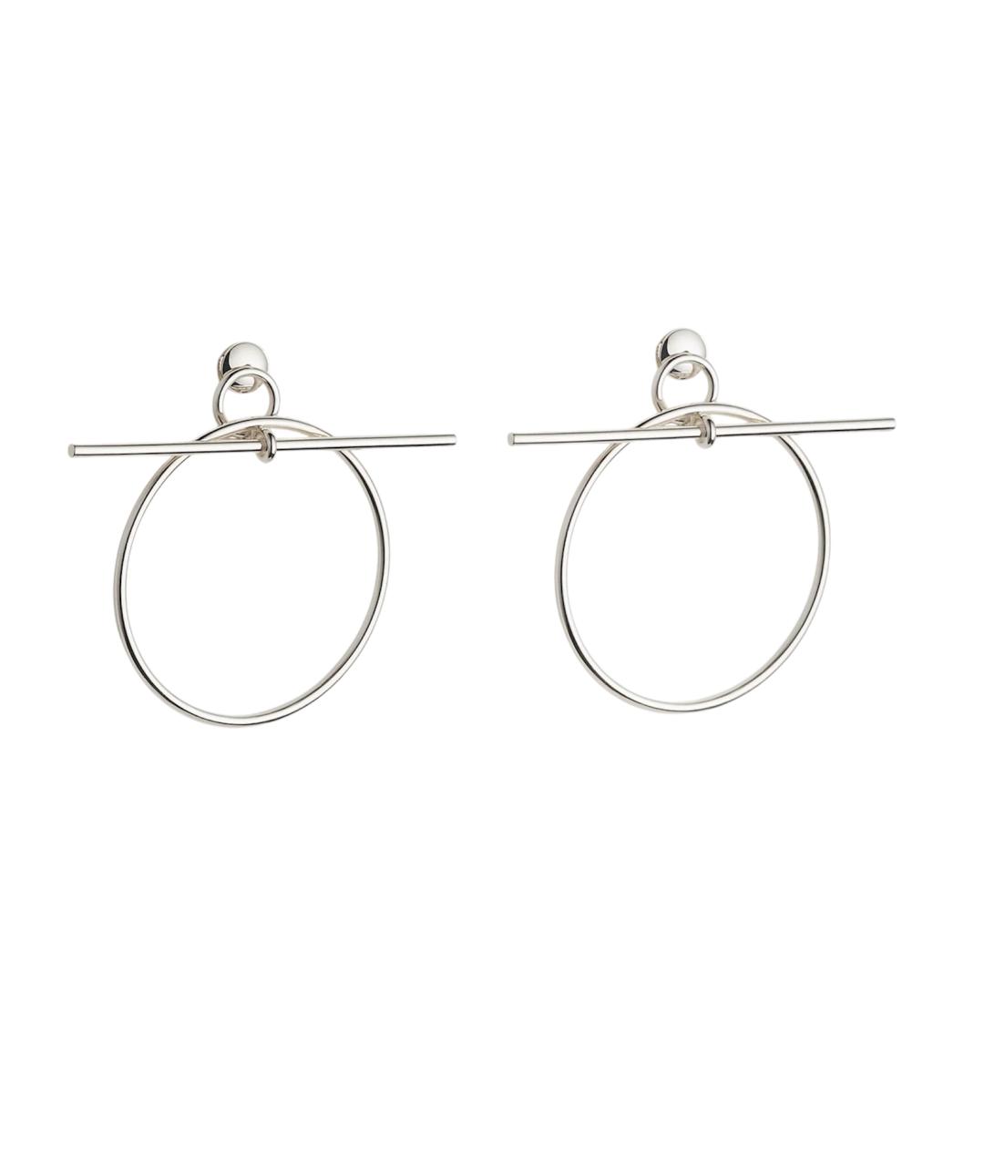 HERMES Серебряные серебряные серьги, фото 4