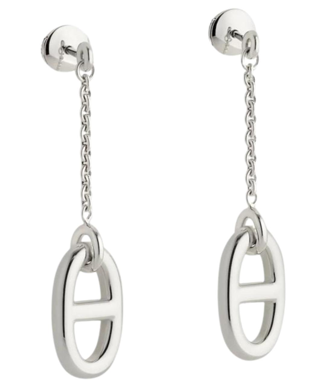 HERMES Серебряные серебряные серьги, фото 1