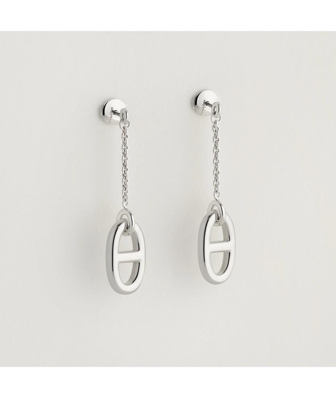 HERMES Серебряные серебряные серьги, фото 2