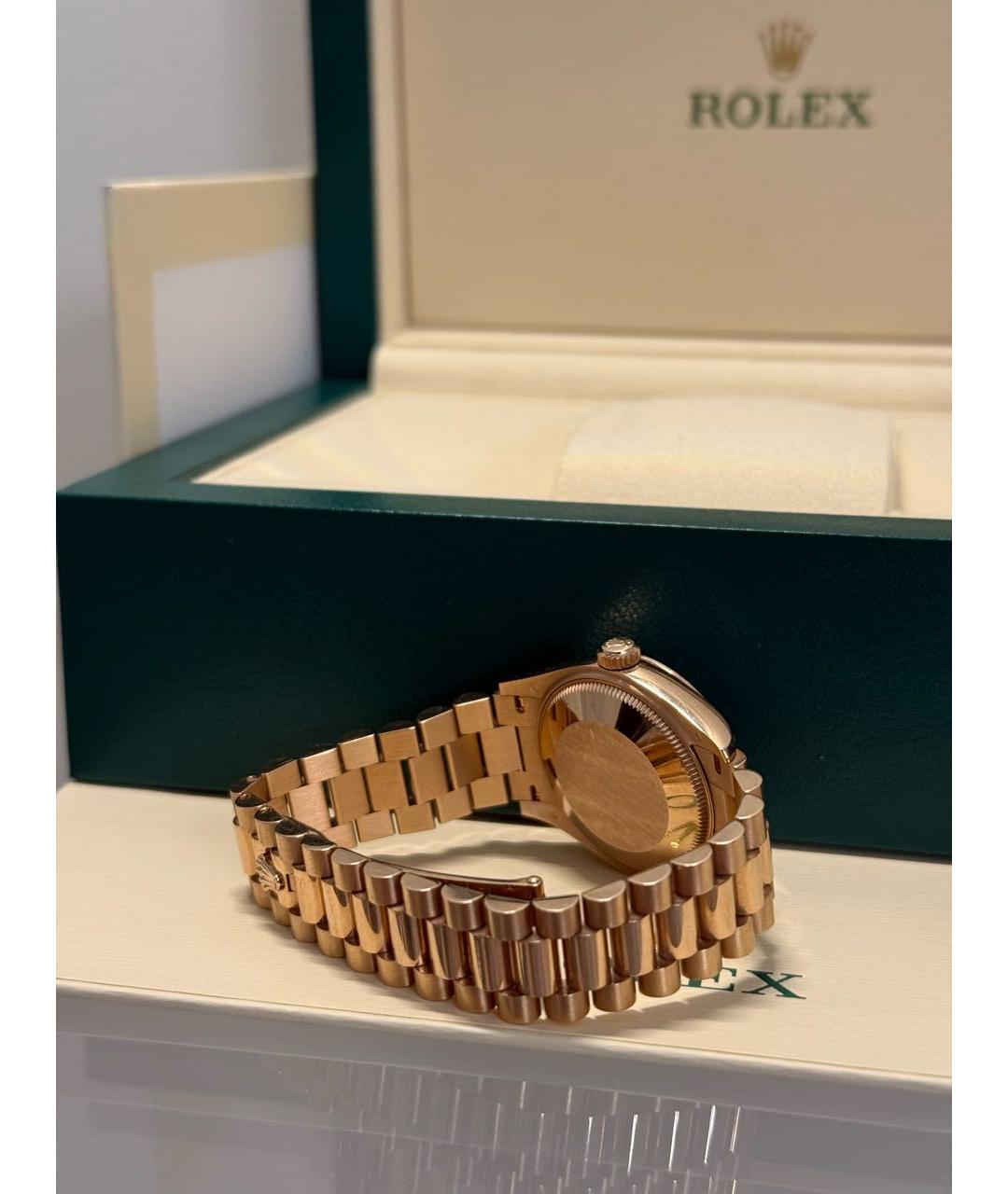 ROLEX Золотые часы из розового золота, фото 3