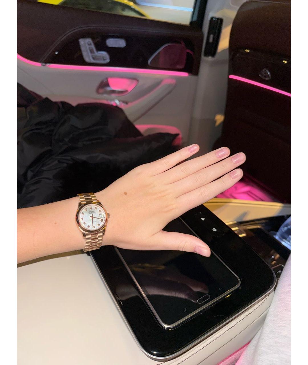 ROLEX Золотые часы из розового золота, фото 5